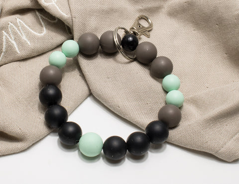 Schlüsselarmband Silikon, Armband für Schlüssel, Autoschlüssel