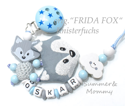 Schnullerkette Frida Fox